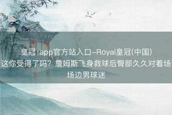 皇冠·app官方站入口-Royal皇冠(中国) 😂这你受得了吗？詹姆斯飞身救球后臀部久久对着场边男球迷