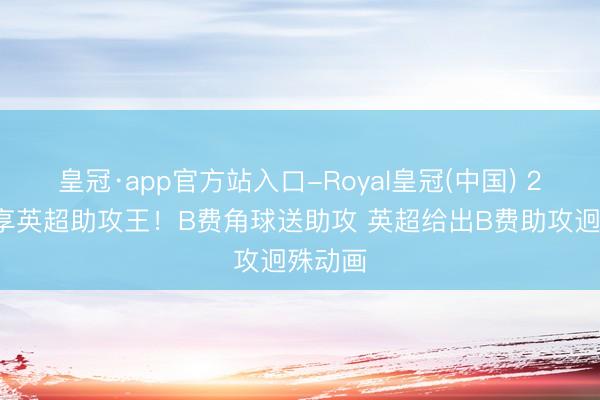 皇冠·app官方站入口-Royal皇冠(中国) 21助独享英超助攻王！B费角球送助攻 英超给出B费助攻迥殊动画
